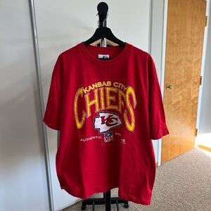 Logo Athletic Kansas City Chiefs Red Tee